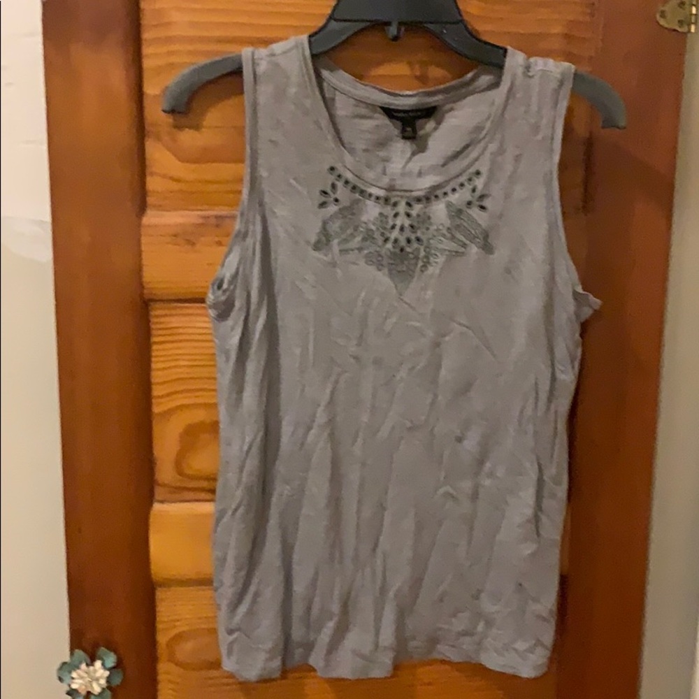 Grey tank top